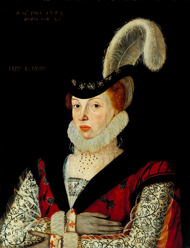 George Gower - Lady Kytson - Google Art Project