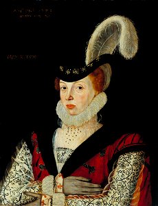 George Gower - Lady Kytson - Google Art Project