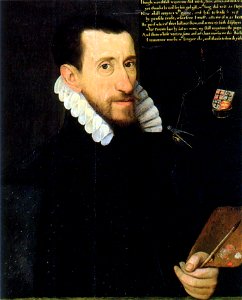 George Gower Self-portrait 1579. Free illustration for personal and commercial use.