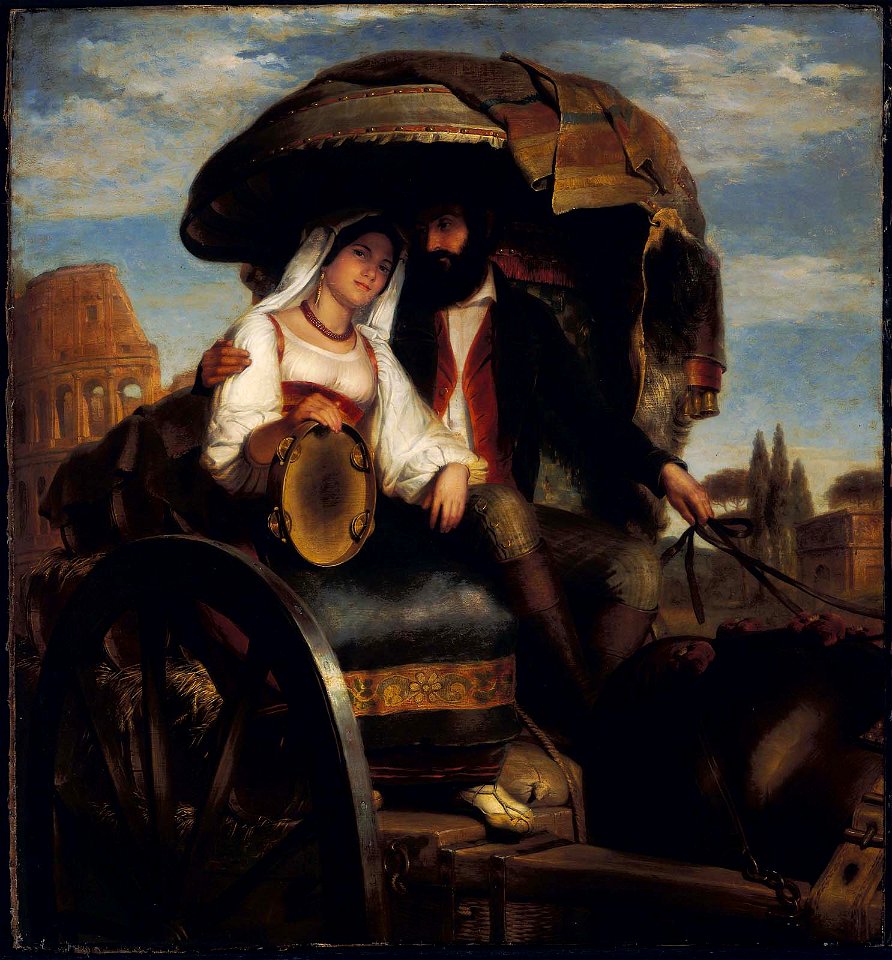George Henry Hall - Roman Wine Cart - 16.44 - Museum of Fine Arts