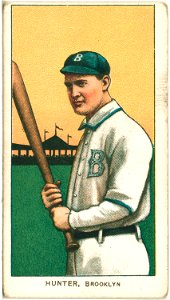 George Hunter, Brooklyn Superbas, baseball card portrait LCCN2008675245