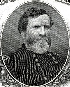 George Henry Thomas (Engraved Portrait). Free illustration for personal and commercial use.