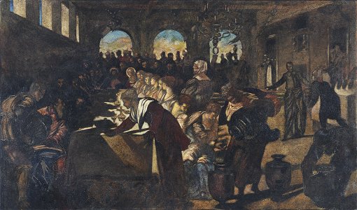 George Hawley Hallowell - The Marriage at Cana - P3w37 - Isabella Stewart Gardner Museum