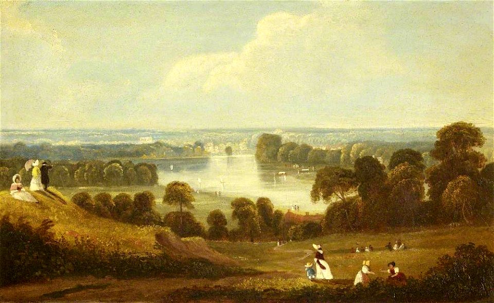 George Hilditch (1803-1857) - A View of the Thames from Richmond Hill - 27415 - National Trust