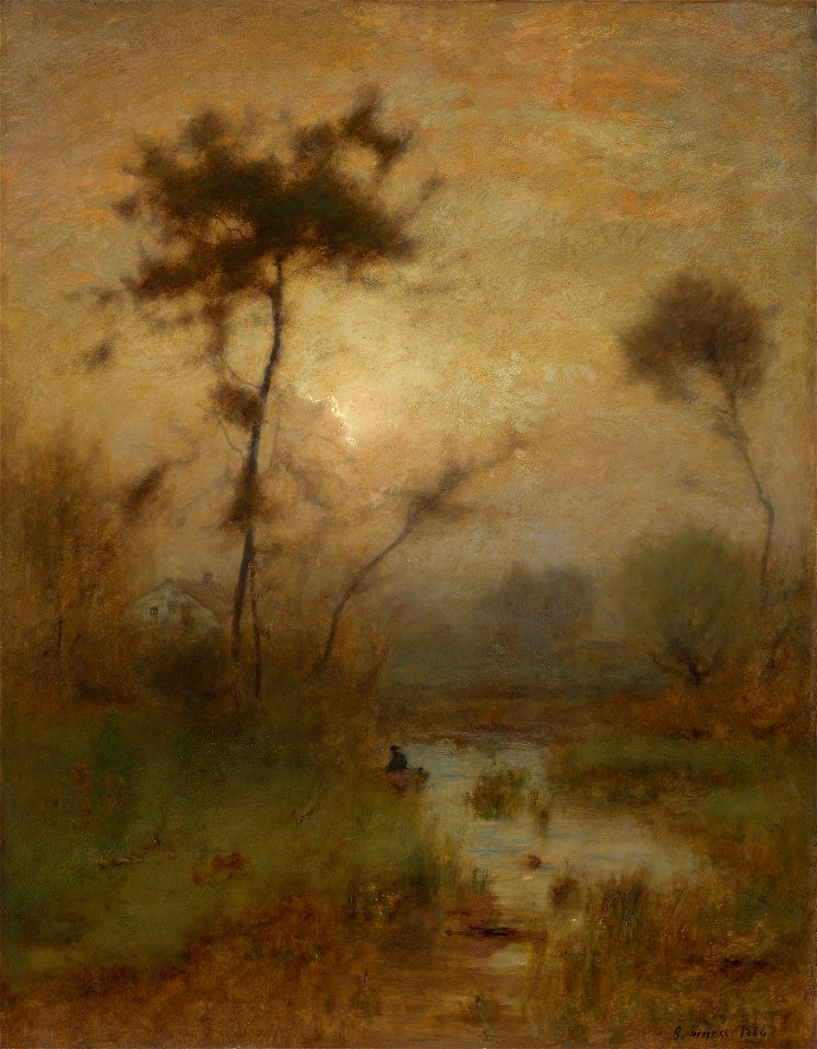 George Inness - A Silver Morning - 1925.38 - Art Institute of Chicago