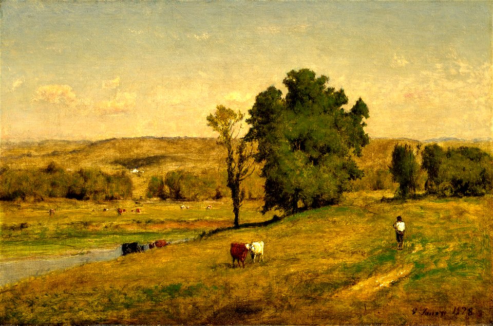 George Inness - Landscape - 74.258 - Museum of Fine Arts