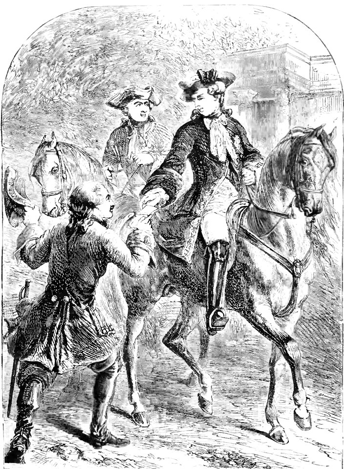 George III. Receiving Intelligence of His Accession to the Throne