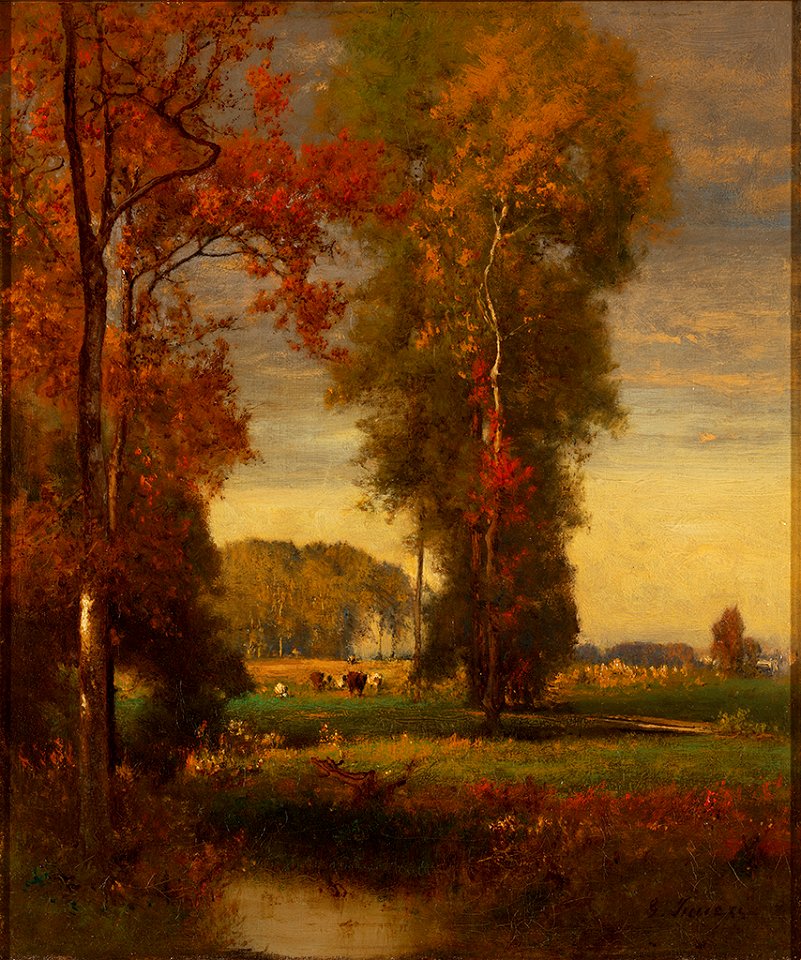 George Inness - Autumn - 13.805X - Rhode Island School of Design Museum