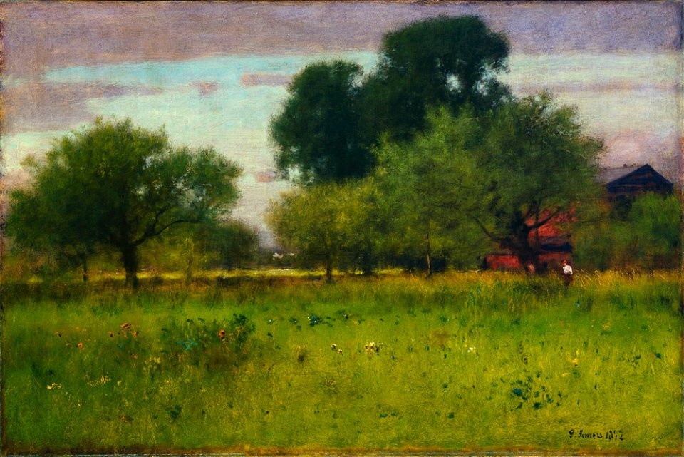 George Inness - Apple Orchard - 23.100 - Detroit Institute of Arts
