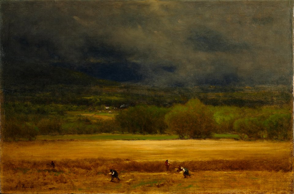 George Inness - The Wheat Field - 1978.74 - Cleveland Museum of Art