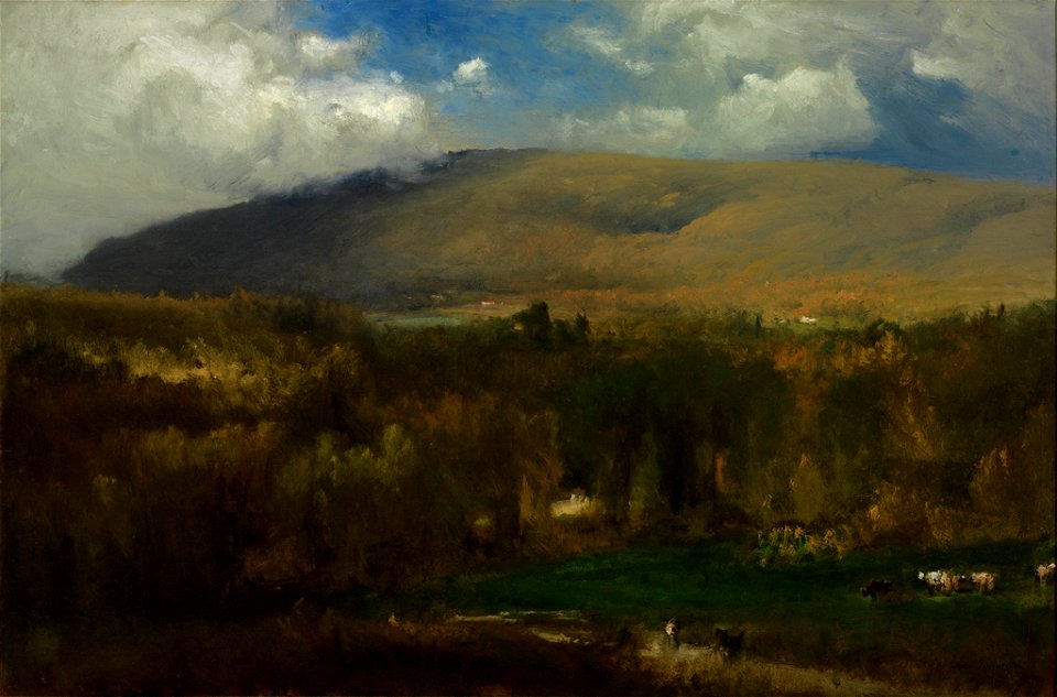 George Inness - In the Berkshire Hills - 09.085 - Rhode Island School of Design Museum