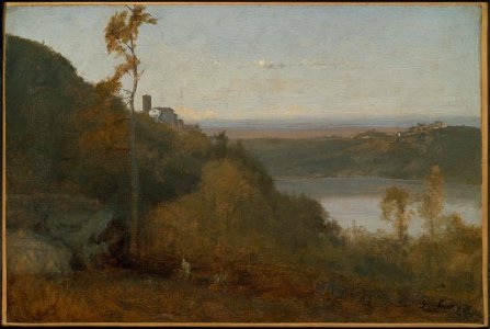 George Inness - Lake Nemi - 21.290 - Museum of Fine Arts