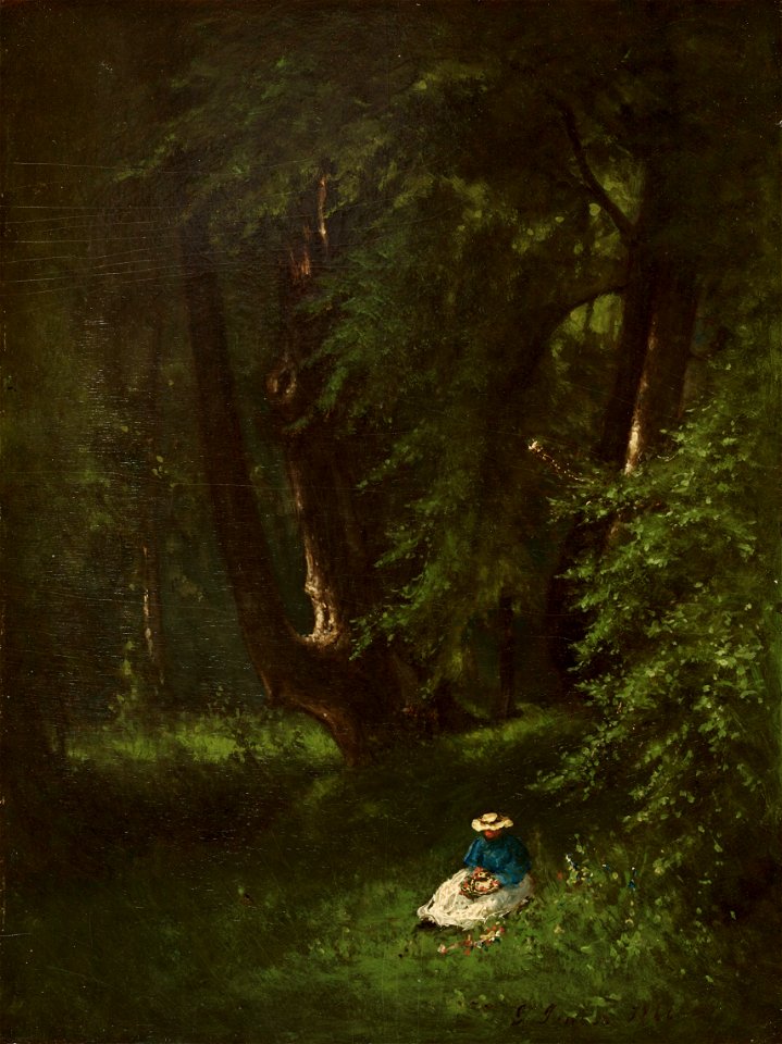 George Inness - In the Woods - 1938.40 - Cleveland Museum of Art