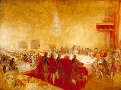 George IV at the Provost's Banquet in the Parliament House