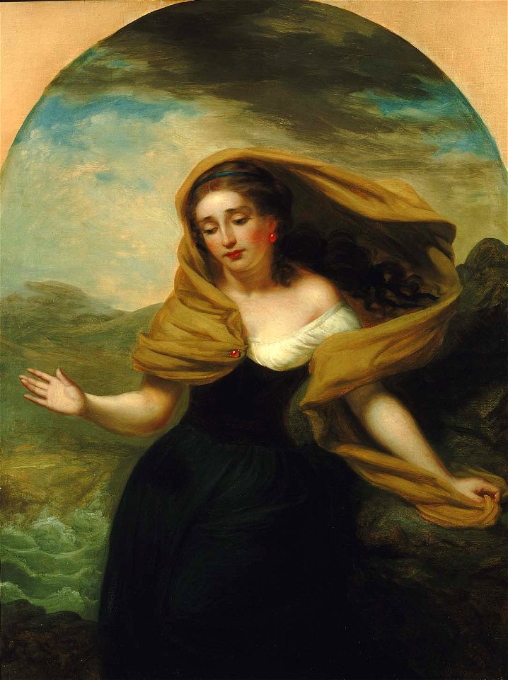 George Henry Hall - Miranda (from The Tempest) - 1982.117 - Smithsonian American Art Museum
