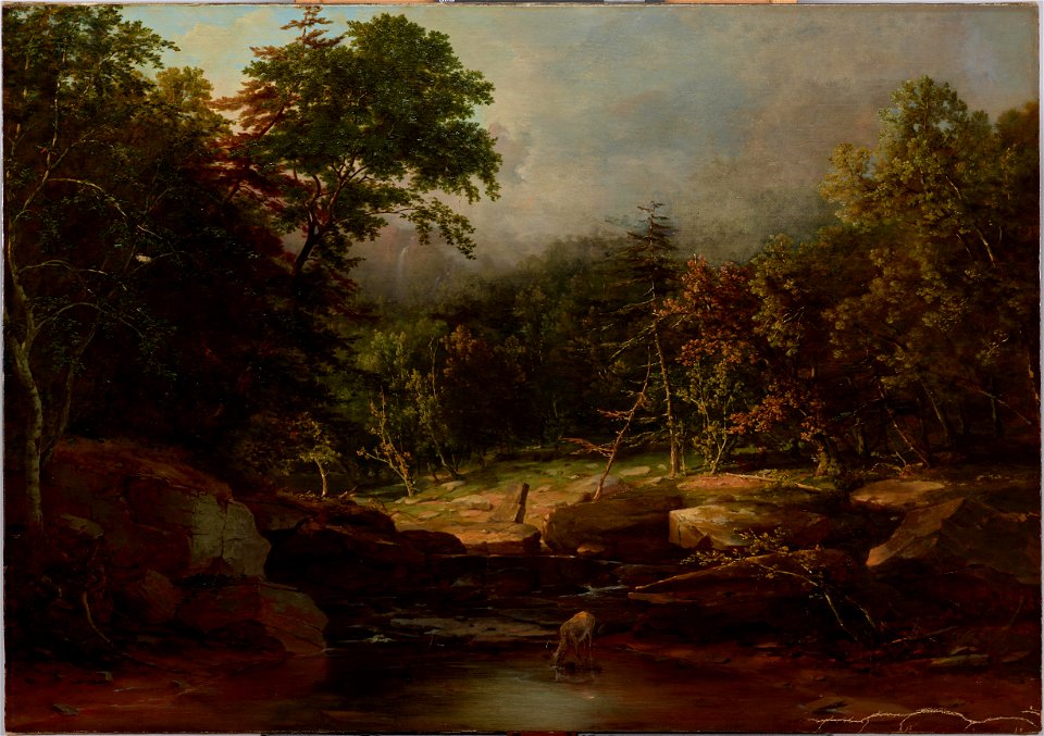 George Inness - Stream in the Mountains - 1931.6 - Dallas Museum of Art