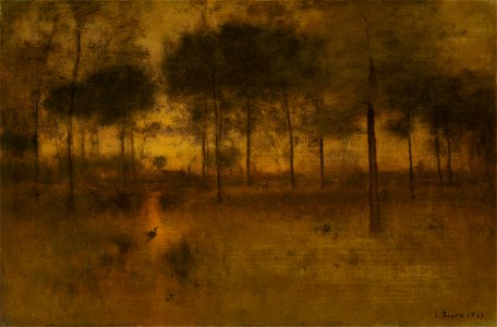 George Inness - The Home of the Heron - 1911.31 - Art Institute of Chicago