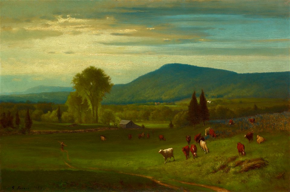 George Inness - Summer in the Catskills - 1912.1837 - Art Institute of Chicago