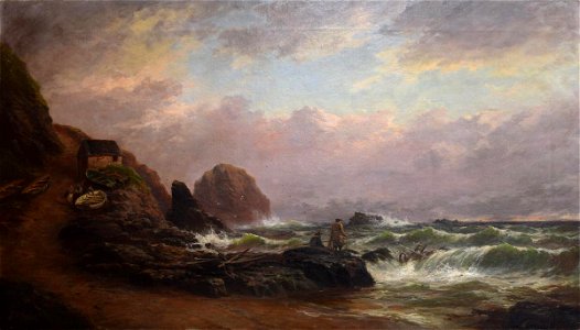 George Henry Jenkins - Untitled (Irish Coast) - 2005.16.1 - Reading Public Museum