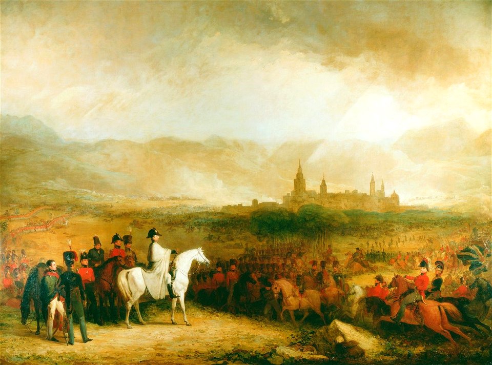 George Jones (1786-1869) - The Battle of Vittoria - RCIN 407186 - Royal Collection