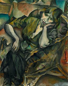 George Kars, Woman in an Armchair, 1912