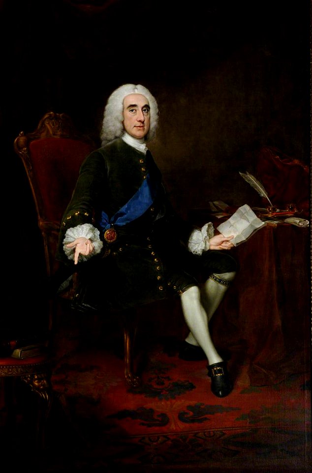 George Knapton (1698-1778) - Philip Dormer Stanhope (1694–1773), 4th Earl of Chesterfield - 1191212 - National Trust
