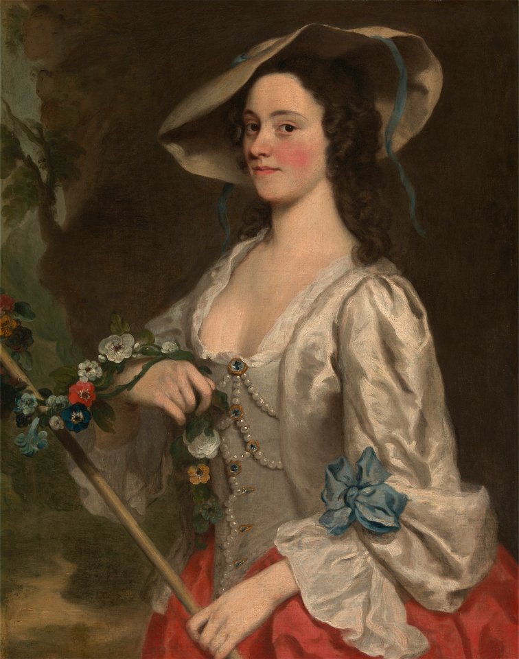 George Knapton - Portrait of a Woman - Google Art Project