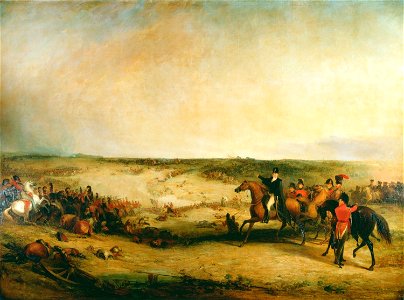 George Jones (1786-1869) - The Battle of Waterloo - RCIN 407187 - Royal Collection