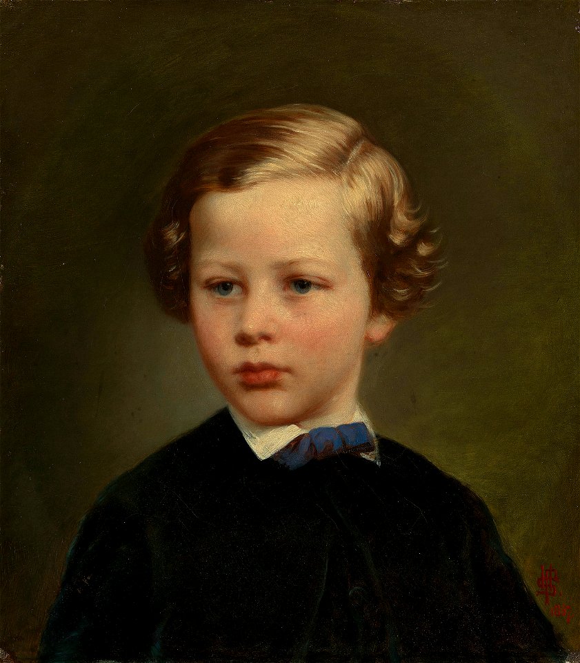 George Koberwein (1820-76) - Prince Henry of Prussia (1862-1929) when a Child - RCIN 403994 - Royal Collection