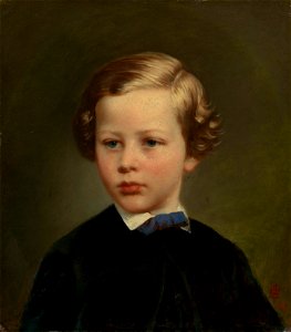 George Koberwein (1820-76) - Prince Henry of Prussia (1862-1929) when a Child - RCIN 403994 - Royal Collection