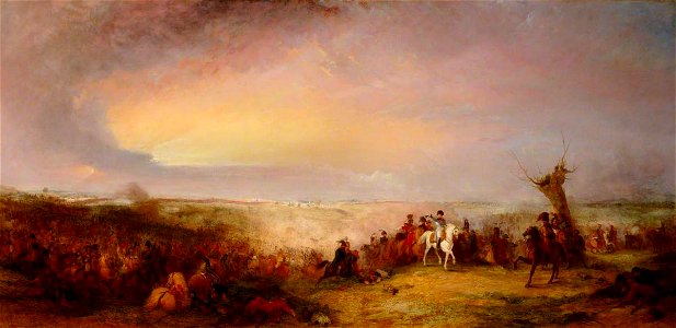 George Jones (1786-1869) - The Battle of Waterloo, 1815, The Retreat of the French - 485066 - National Trust
