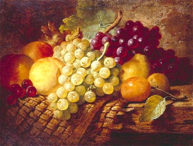 George Lance (1802-1864) - Fruit Piece - N01184 - National Gallery