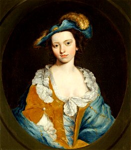 George Knapton (1698-1778) (style of) - Portrait of an Unknown Young Woman - 597961 - National Trust