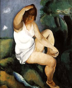 George Kars, Femme assise