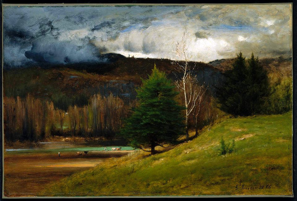 George Inness - Near Kearsarge Village - 30.102 - Museum of Fine Arts