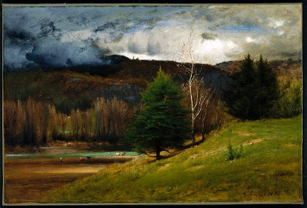 George Inness - Near Kearsarge Village - 30.102 - Museum of Fine Arts