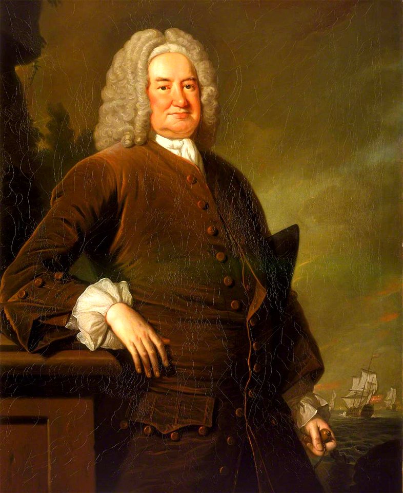 George Knapton (1698-1778) - Admiral Sir John Norris (c.1660–1749) - BHC2912 - Royal Museums Greenwich
