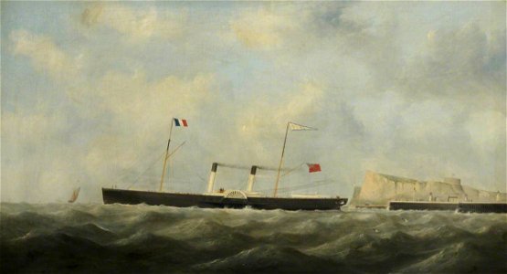 George Mears (1826-1906) - The Paddle Steamer 'Alexandra' - BHC3181 - Royal Museums Greenwich