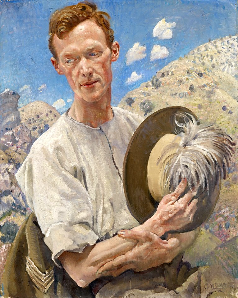 George W. Lambert - A sergeant of the Light Horse - Google Art Project