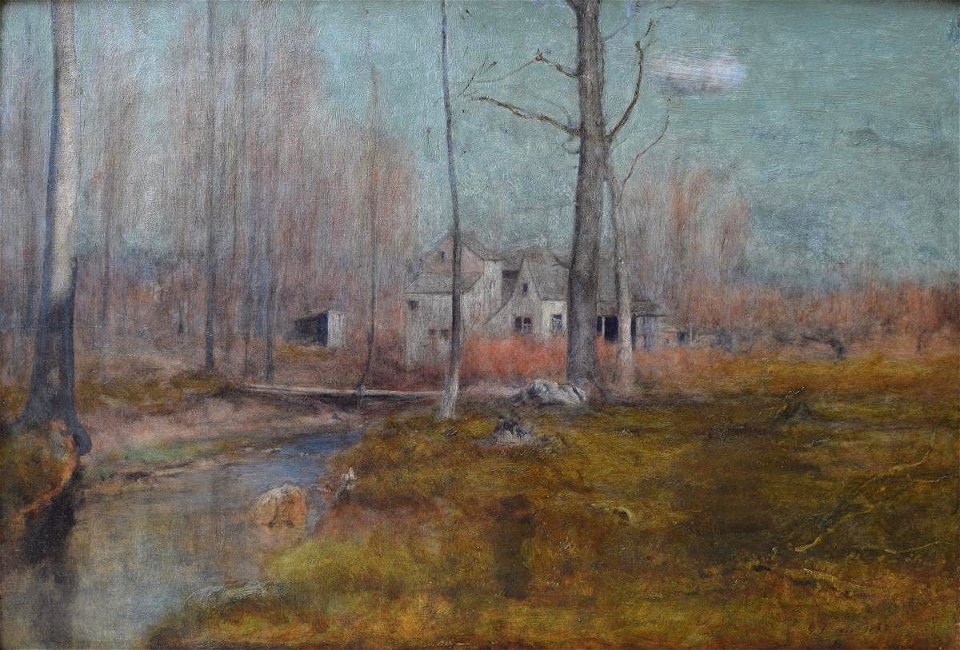 George Inness - The Brook, Montclair - 1937.559.1 - Reading Public Museum