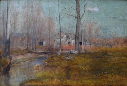 George Inness - The Brook, Montclair - 1937.559.1 - Reading Public Museum