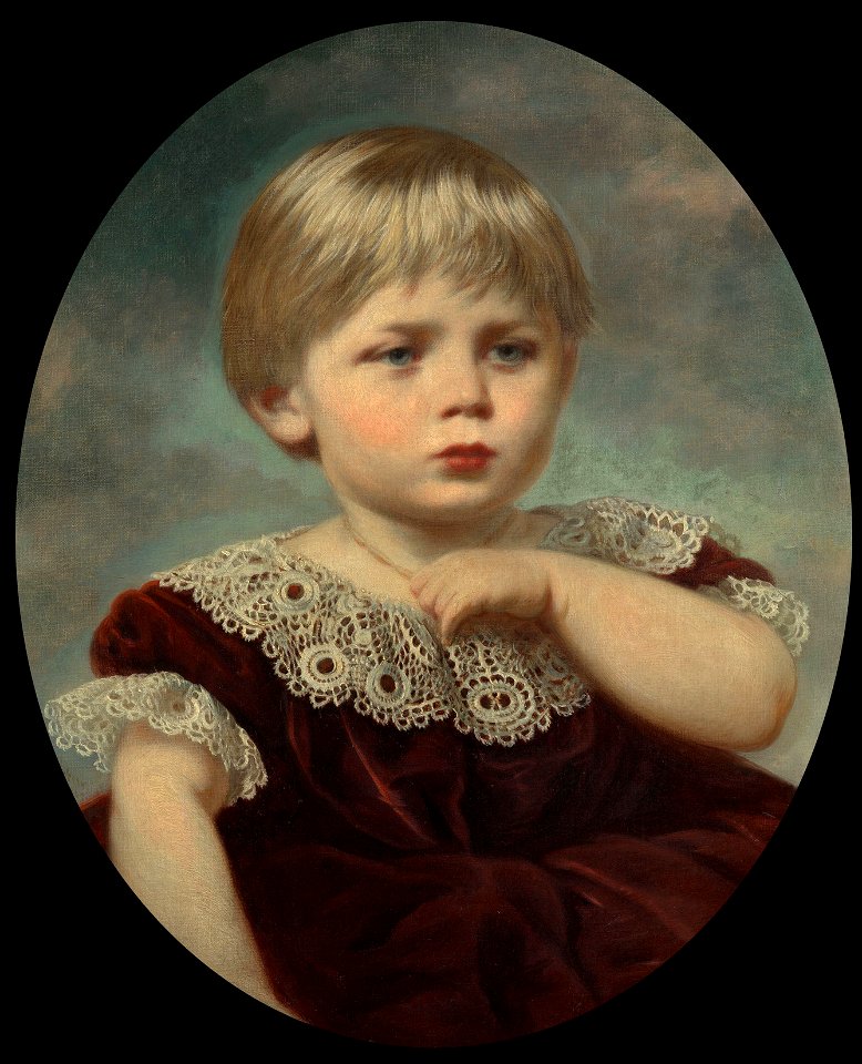 George Koberwein (1820-76) - Prince Sigismund of Prussia (1864-6) - RCIN 403631 - Royal Collection