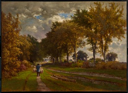 George Inness - The Road to the Farm - 24.221 - Museum of Fine Arts