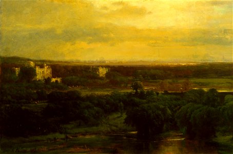 George Inness - The Valley of the Olives - Walters 37112