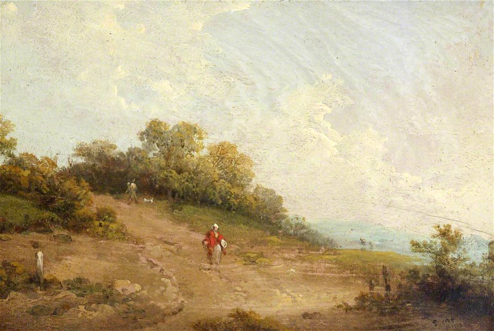 George Morland (1763-1804) (style of) - A Sandy Track - 515519.3 - National Trust