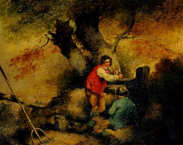 George Morland (1763-1804) - Labourers Resting - 290402 - National Trust