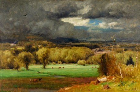 George Inness, Sr. - The Coming Storm - 1900-1 - Albright–Knox Art Gallery
