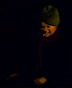 George Luks - New Year's Shooter - 1943.11.6 - Smithsonian American Art Museum
