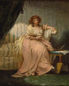 George Morland - A Woman Called Anne, the Artist's Wife - Google Art Project