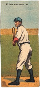 George McBride-Norman Elberfeld, Washington Nationals, baseball card portrait LCCN2007683896